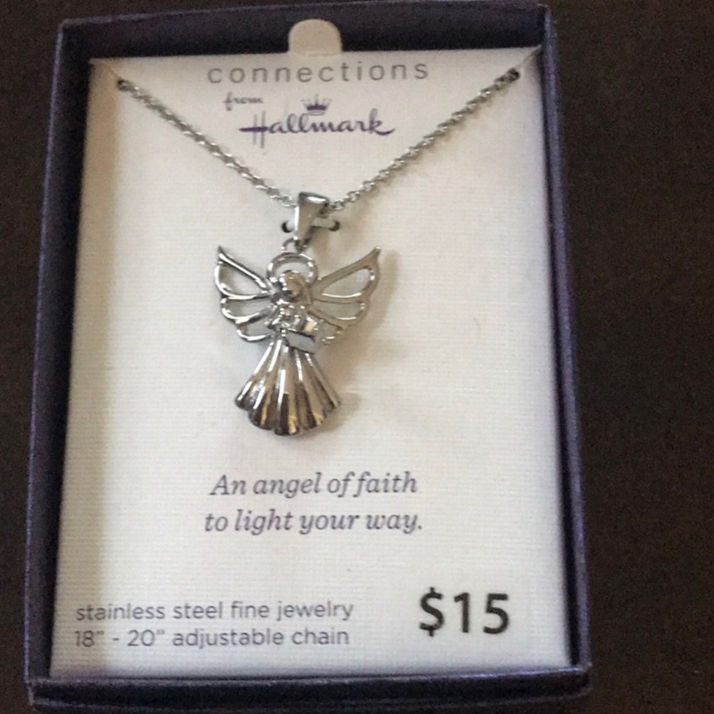 Hallmark Connections Angel Necklace
